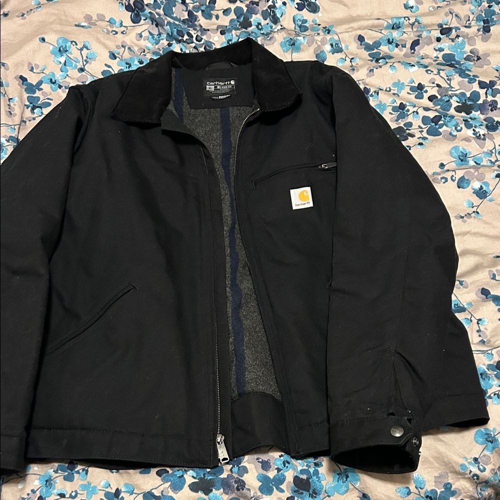 Carhartt Men’s Black Detroit Work Jacket